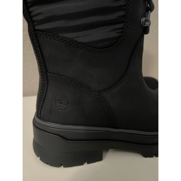 NEW Timberland | Malynn Snow Boots Black Waterproof Leather Sz 5.5 - Picture 7 of 9
